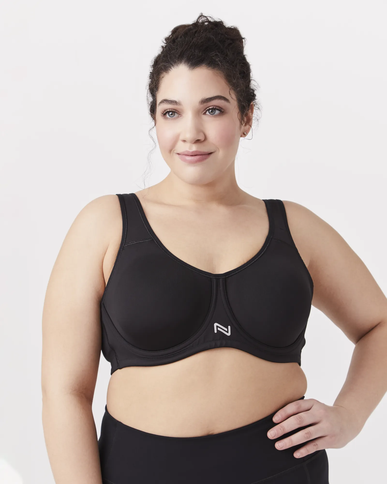 Indus Underwire Sports Bra | Black