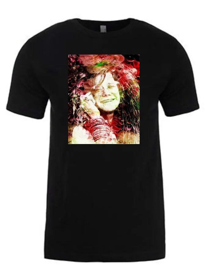 Janis JoplinT-Shirt  | Lisa Jaye Art Designs