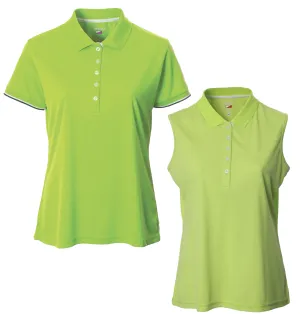 JRB Ladies Collection Golf Pique Polo - Lime