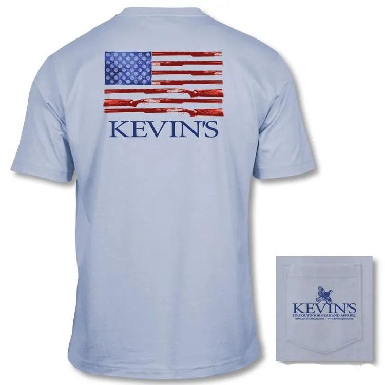 Kevin's Gun Flag Short Sleeve T-Shirt