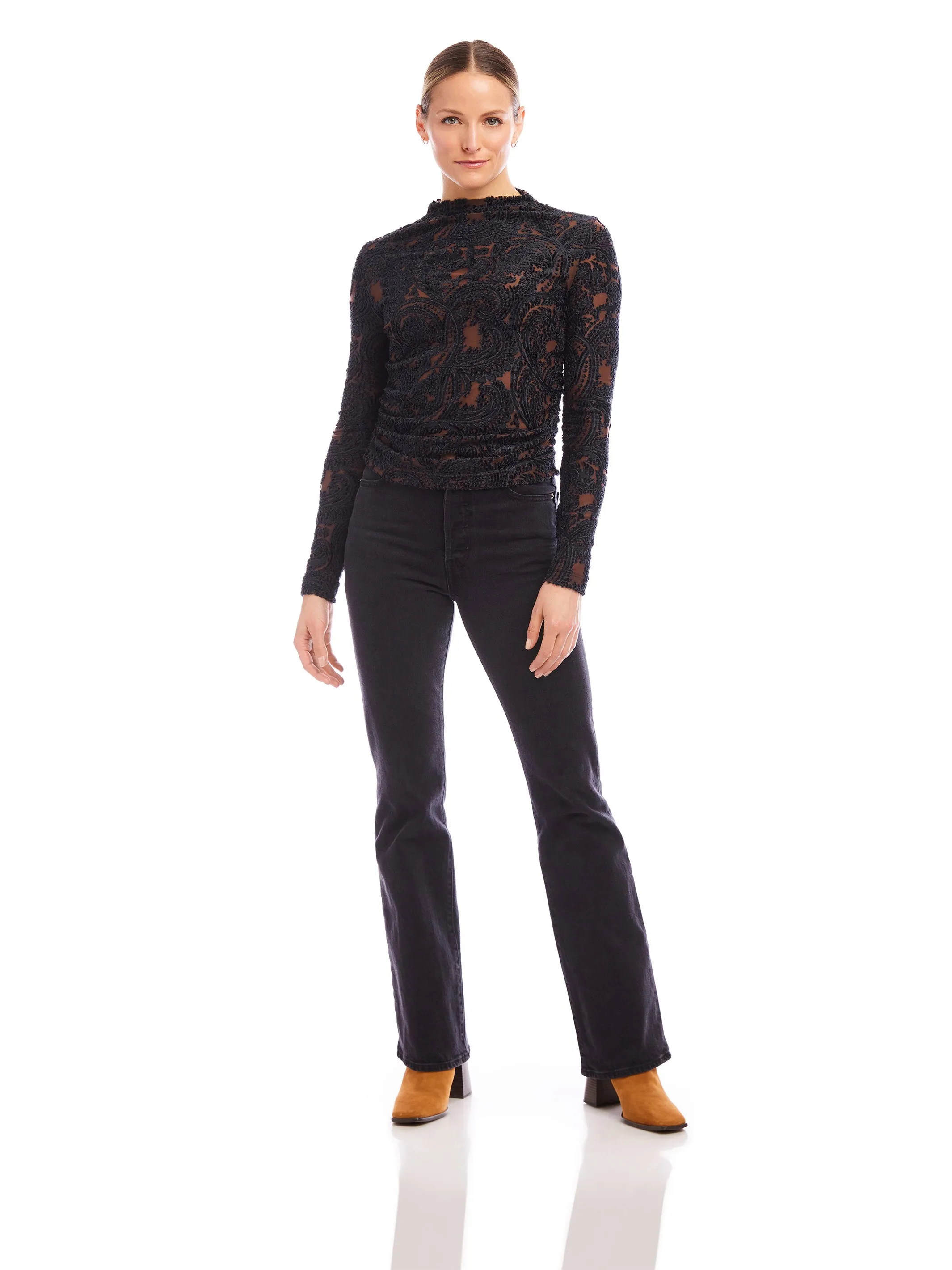 Khami Shirred Top
