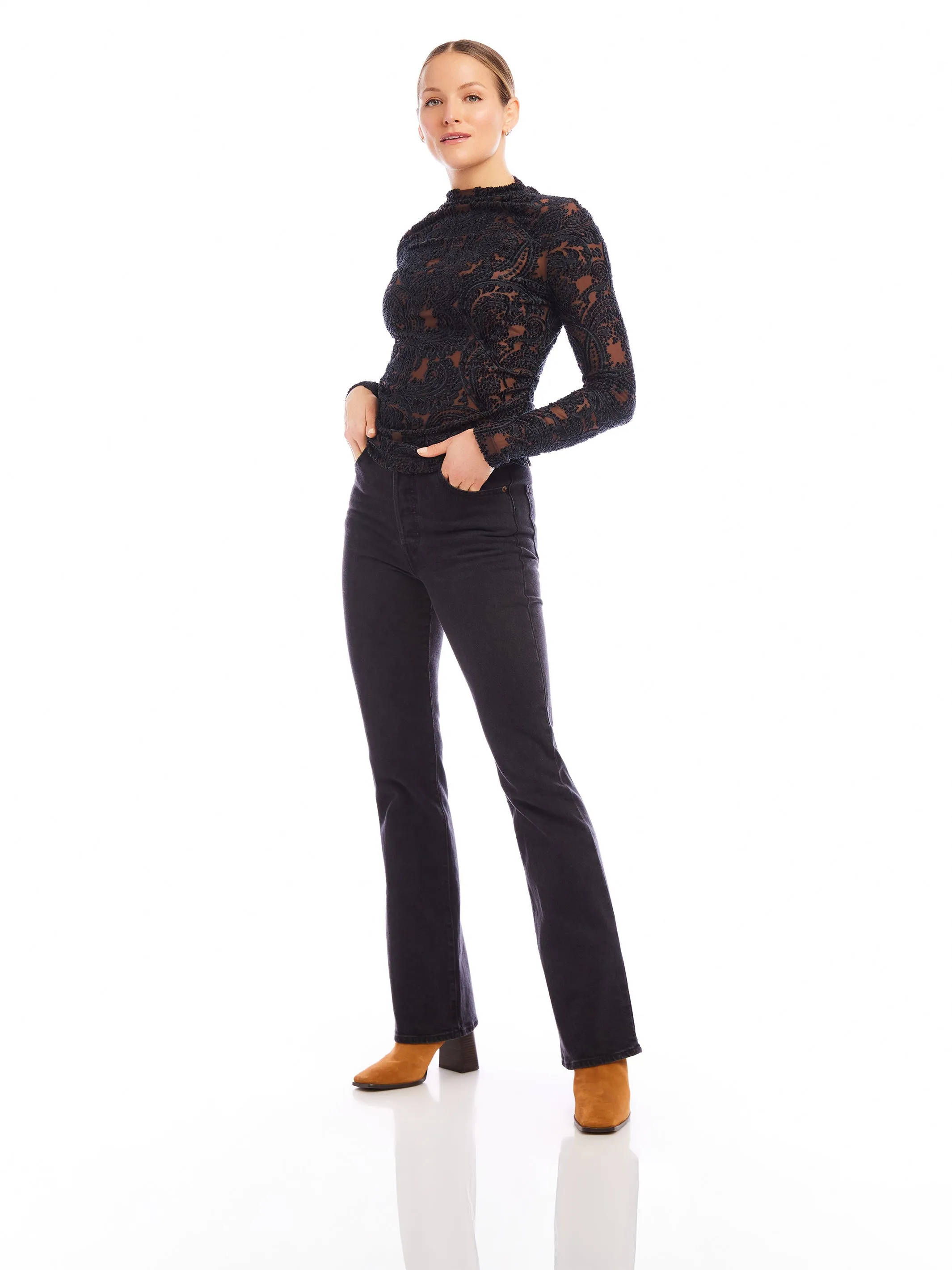 Khami Shirred Top