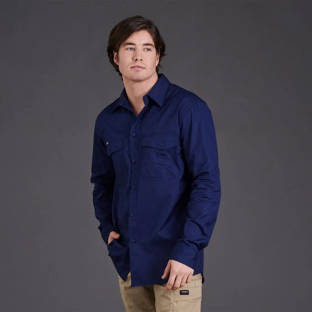King Gee Workcool 2 Lightweight Ripstop Long Sleeve Work Shirt K14820