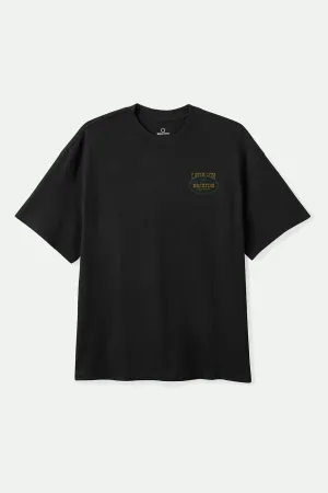 Layin' Low S/S Standard T-Shirt - Black