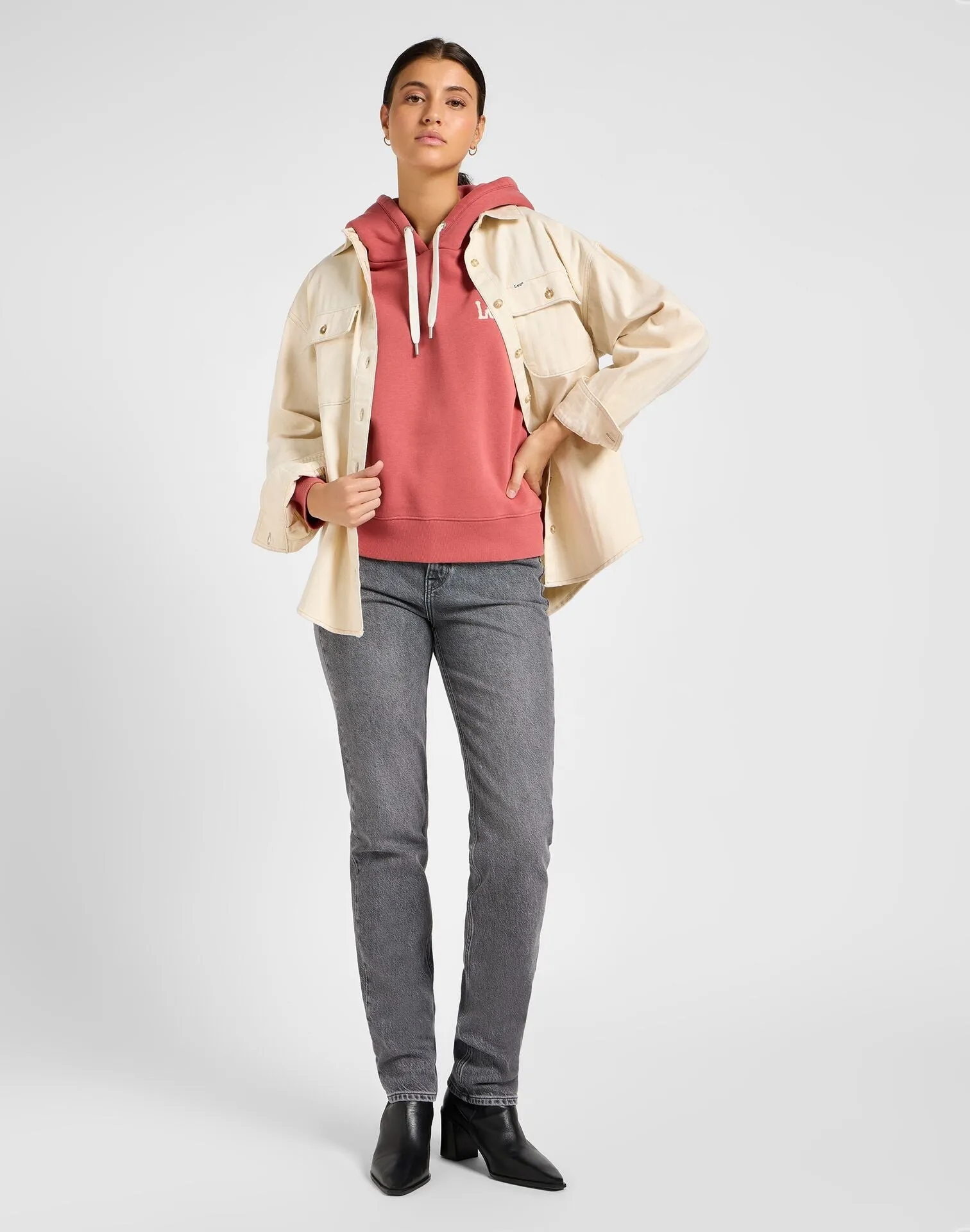 Lee Women's Essential Hoodie in Cinnamon