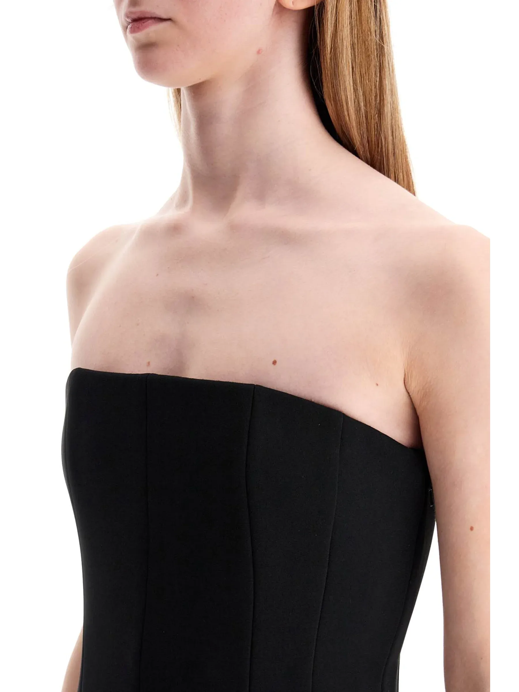 Lennex Strapless Wide-Leg Jumpsuit