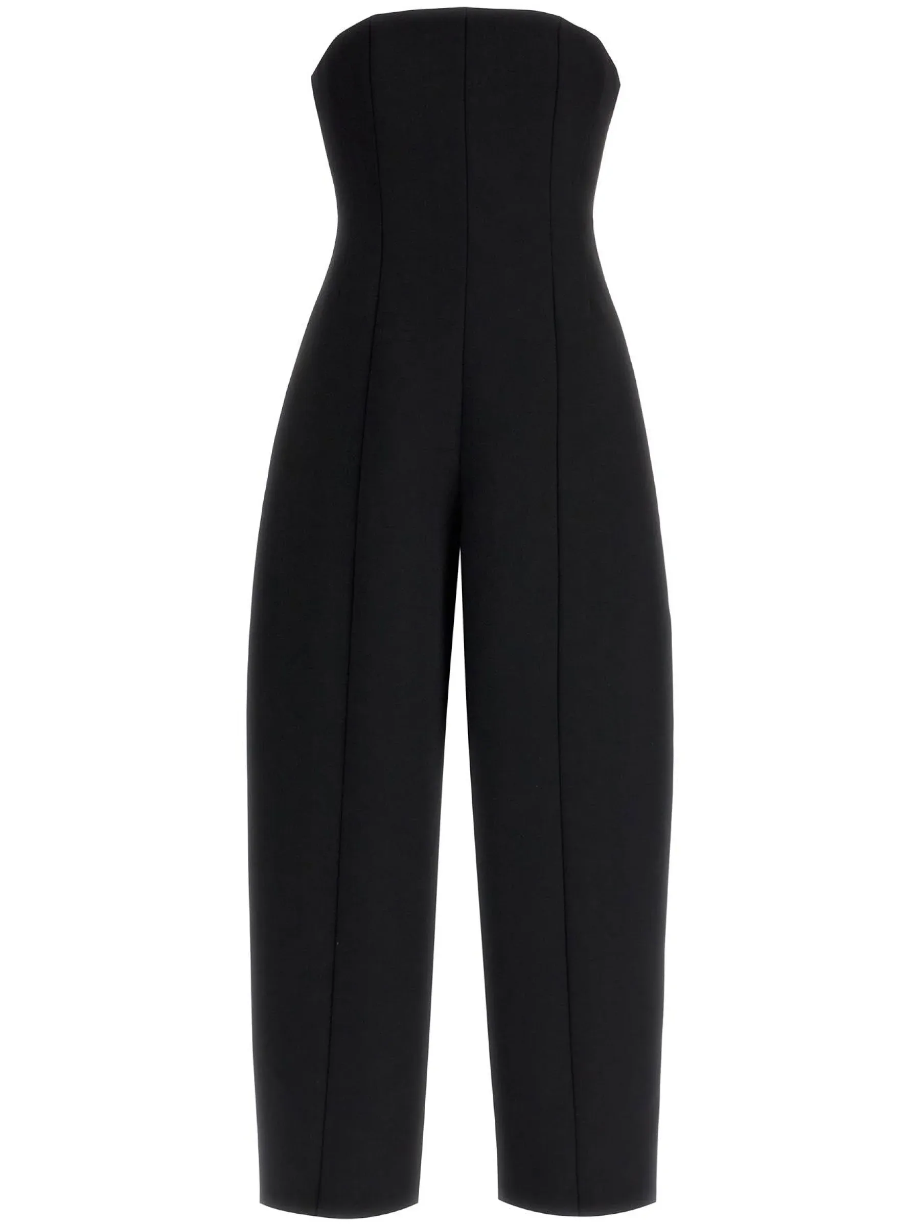 Lennex Strapless Wide-Leg Jumpsuit