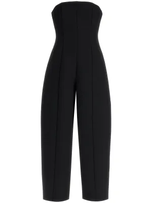 Lennex Strapless Wide-Leg Jumpsuit