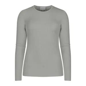 Light Rib Long Sleeve, Drizzle