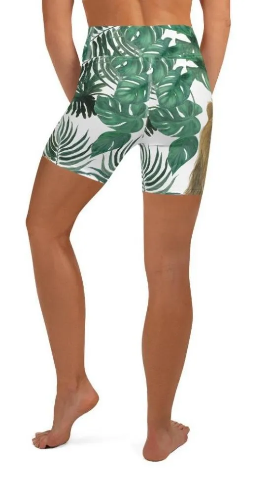 Lion Yoga Shorts