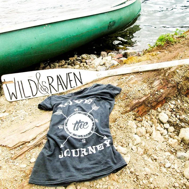 Love the journey bamboo women's tee