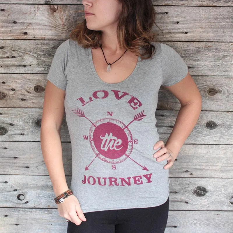 Love the journey bamboo women's tee