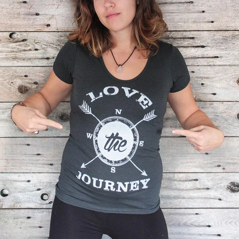 Love the journey bamboo women's tee