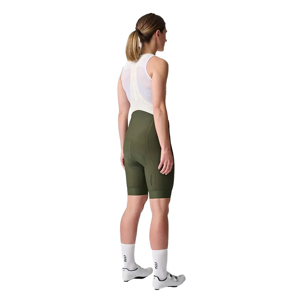 MAAP Team Evo Women Bib Shorts AW2023 - Bronze Green