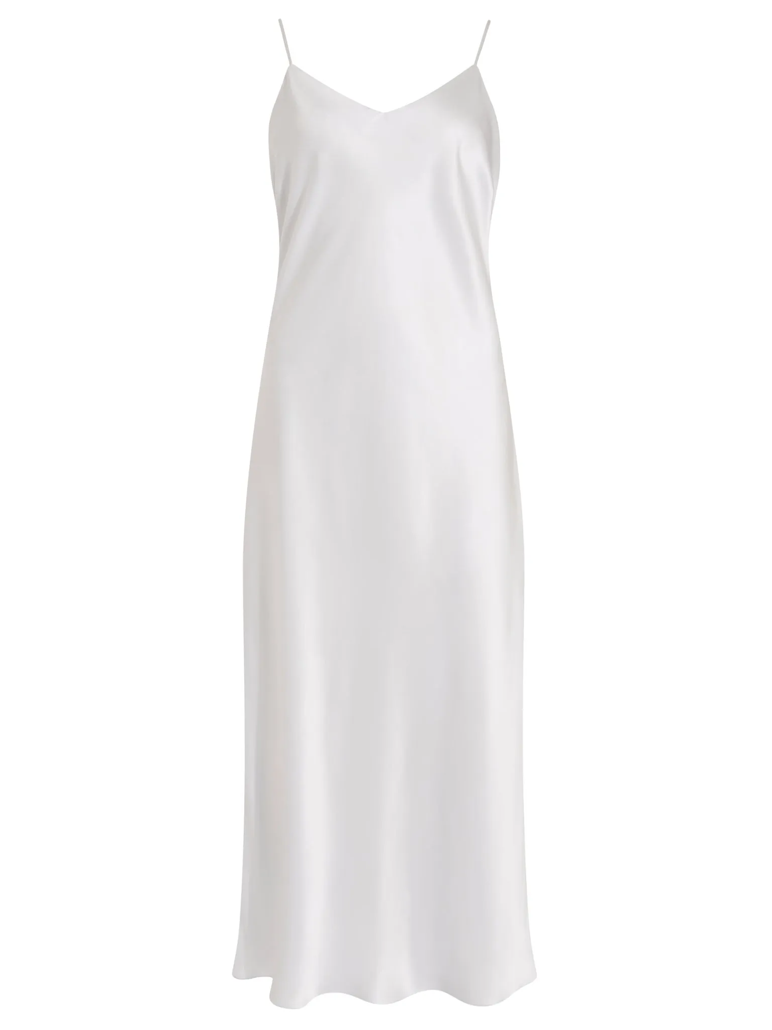 Maria Silk Bias Cut Midi Dress Tropical