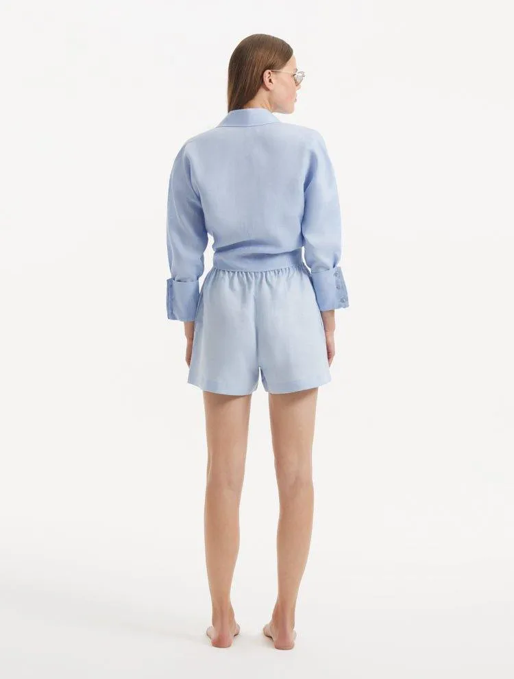 Masha Baby Blue Shorts