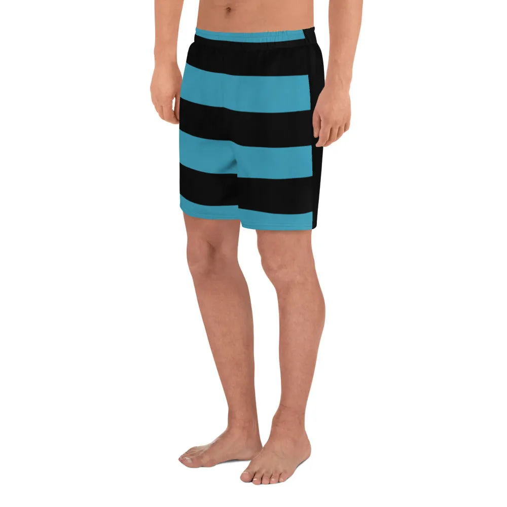 Men's Athletic Long Shorts Teal