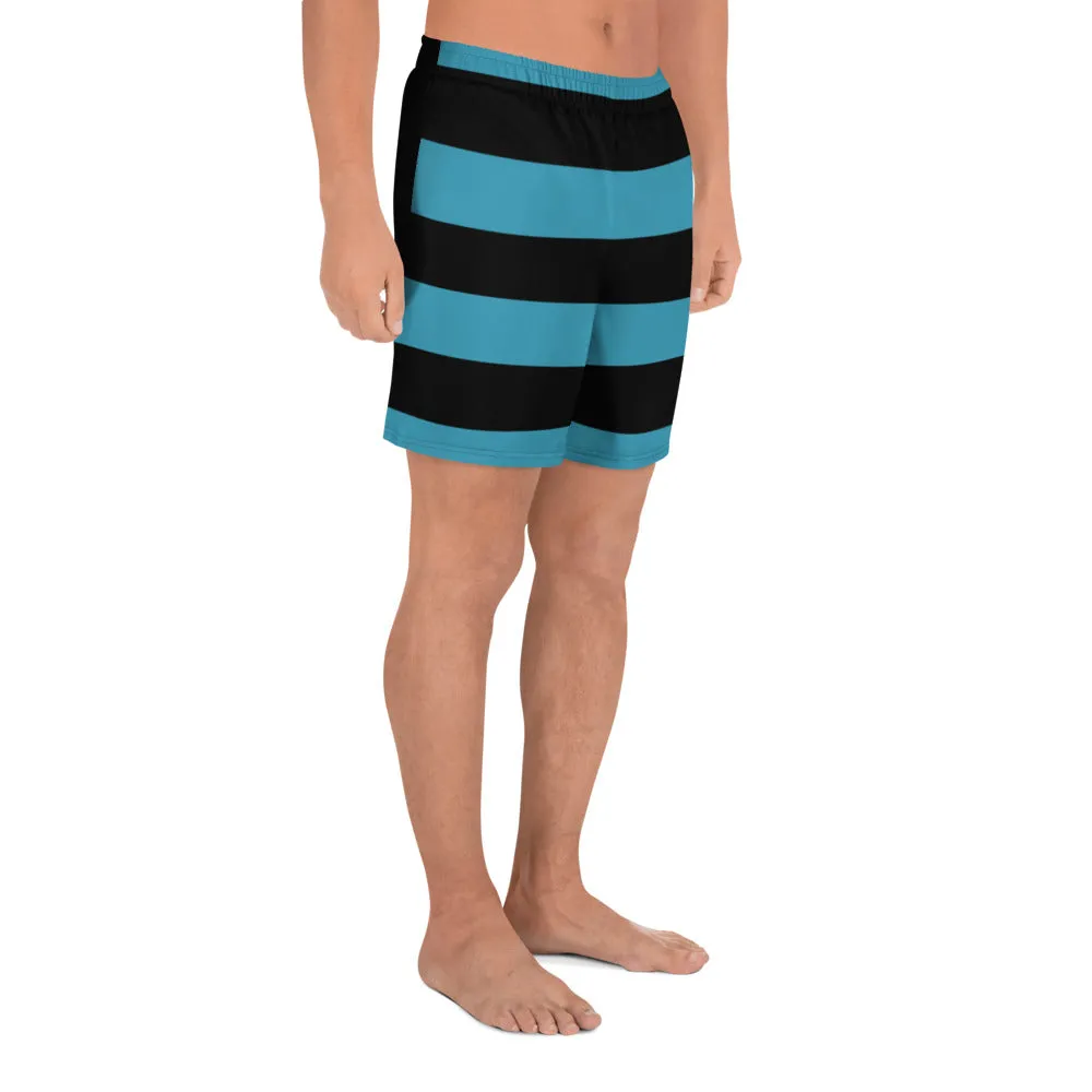Men's Athletic Long Shorts Teal