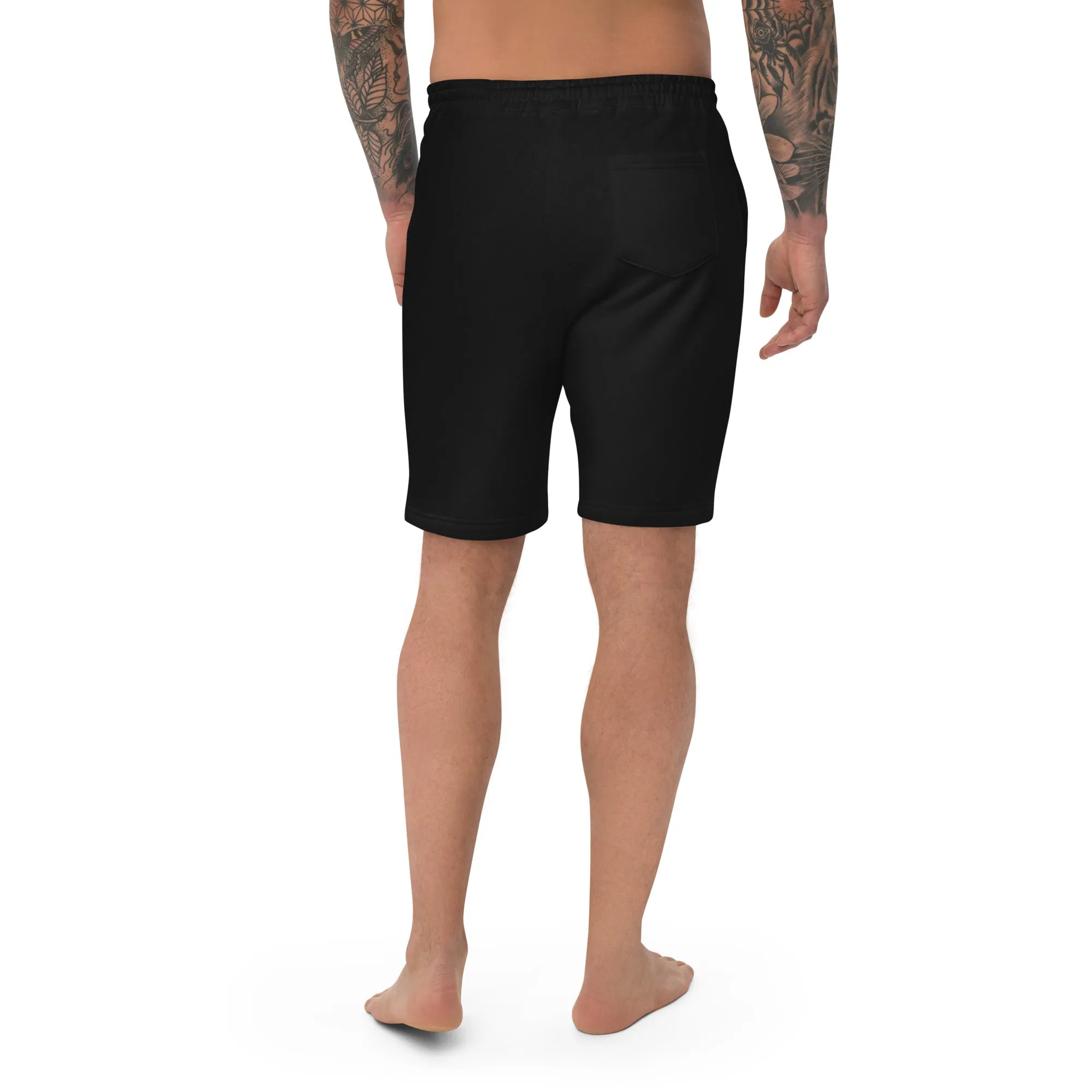 Men's Fleece Shorts (Glamourange Luxury Fleece Shorts Mens - 001 Model)
