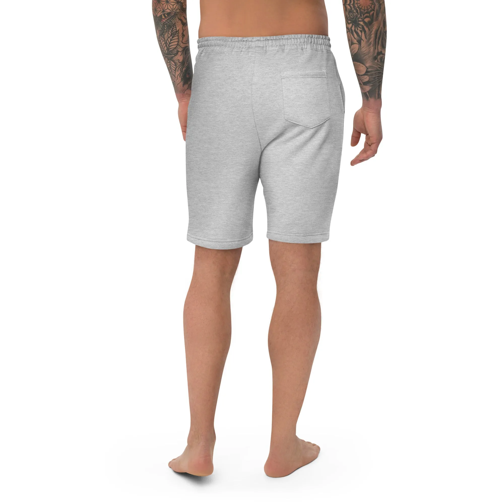 Men's Fleece Shorts (Glamourange Luxury Fleece Shorts Mens - 001 Model)