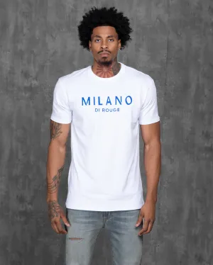 Men's Lux Signature Tee Blanc