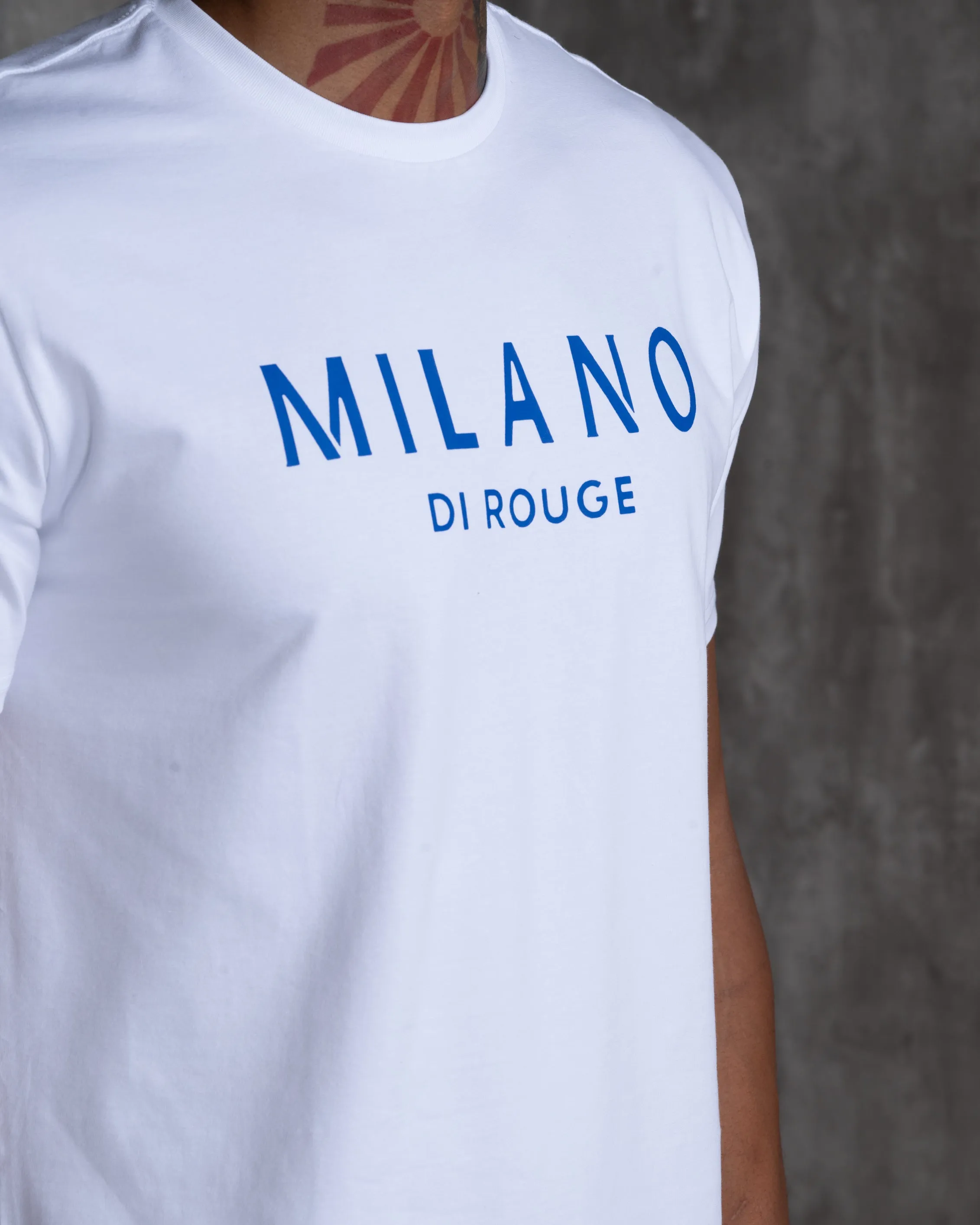 Men's Lux Signature Tee Blanc