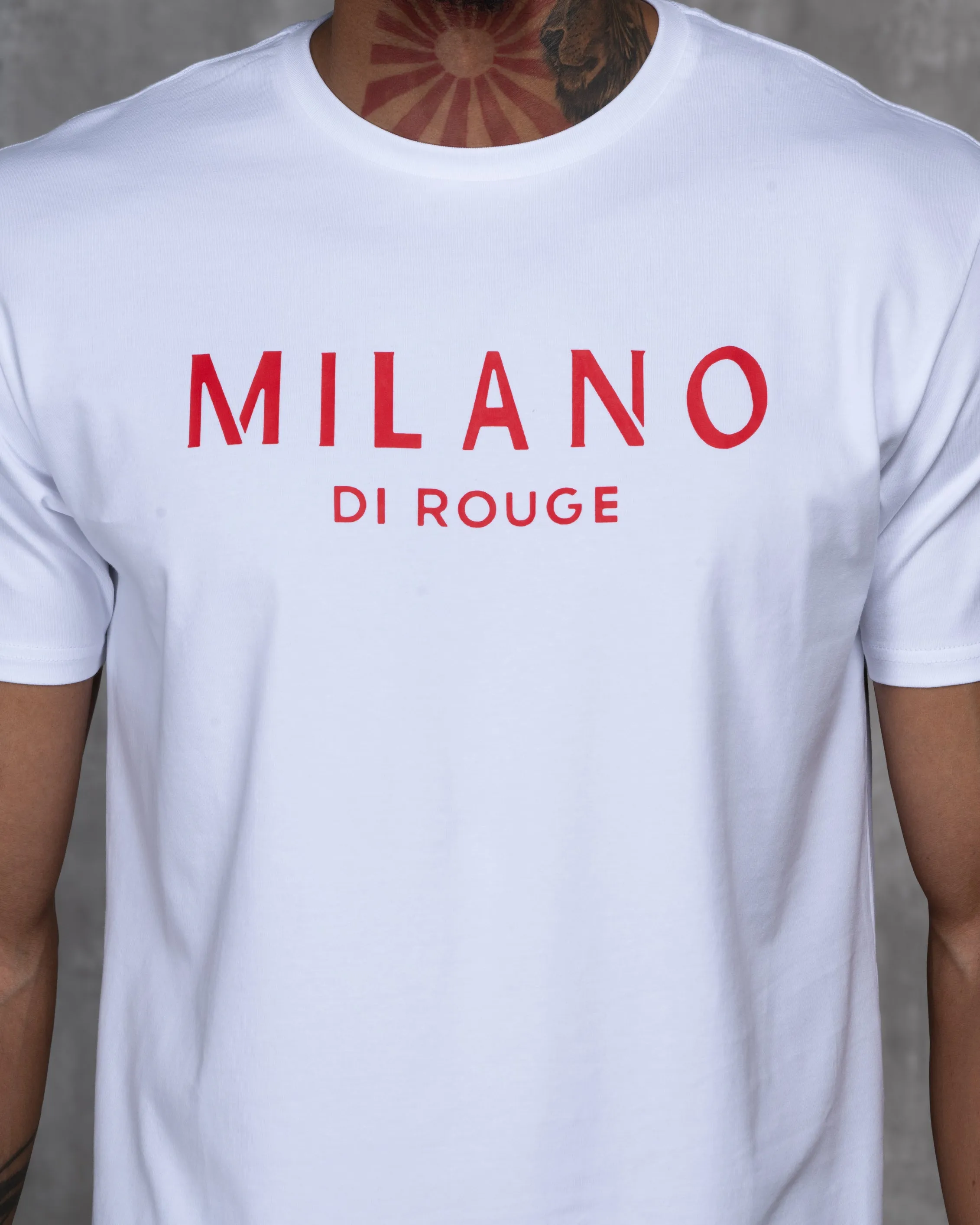 Men's Lux Signature Tee Blanc