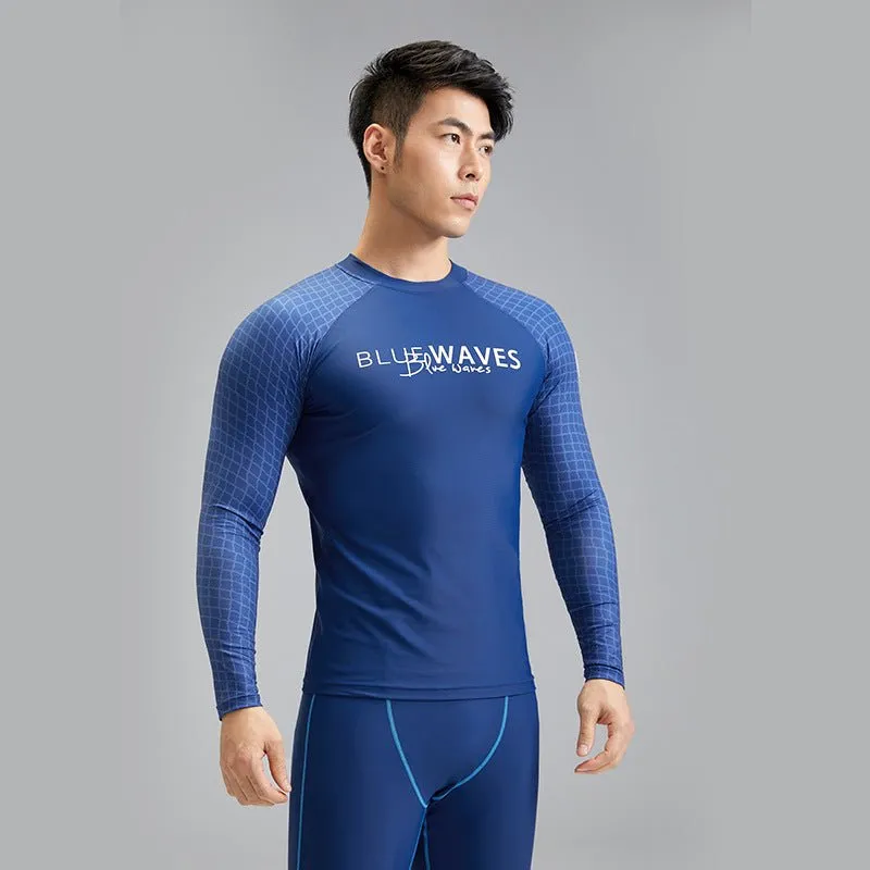 Men's Split Slim-fit Chlorine-resistant Quick-drying Breathable Swimsuit