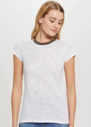 Metallic Tipped Tee