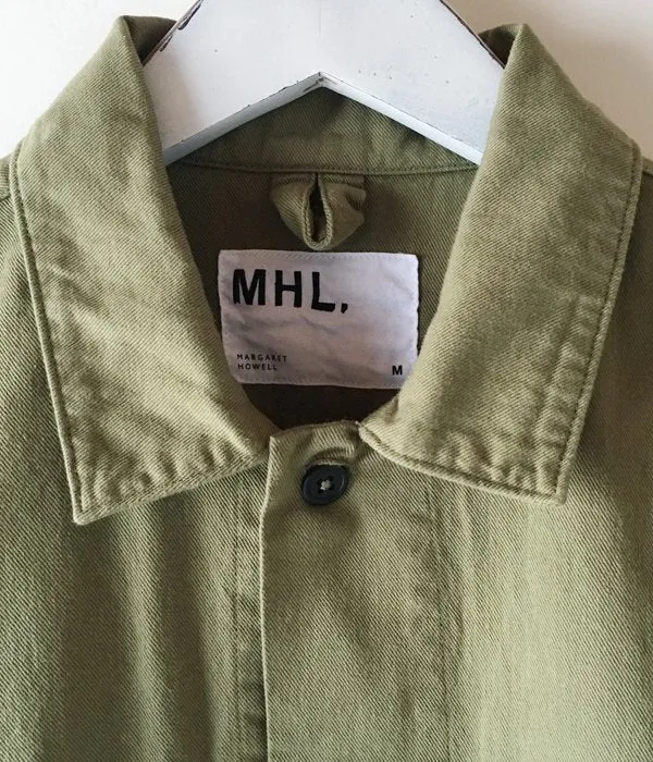 MHL./LIGHT COTTON TWILL SHIRTS (KHAKI)