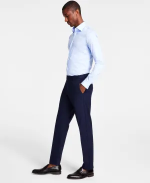 Michael Kors Mens  fit Dress Pants 40 / 32 Navy Blue Solid