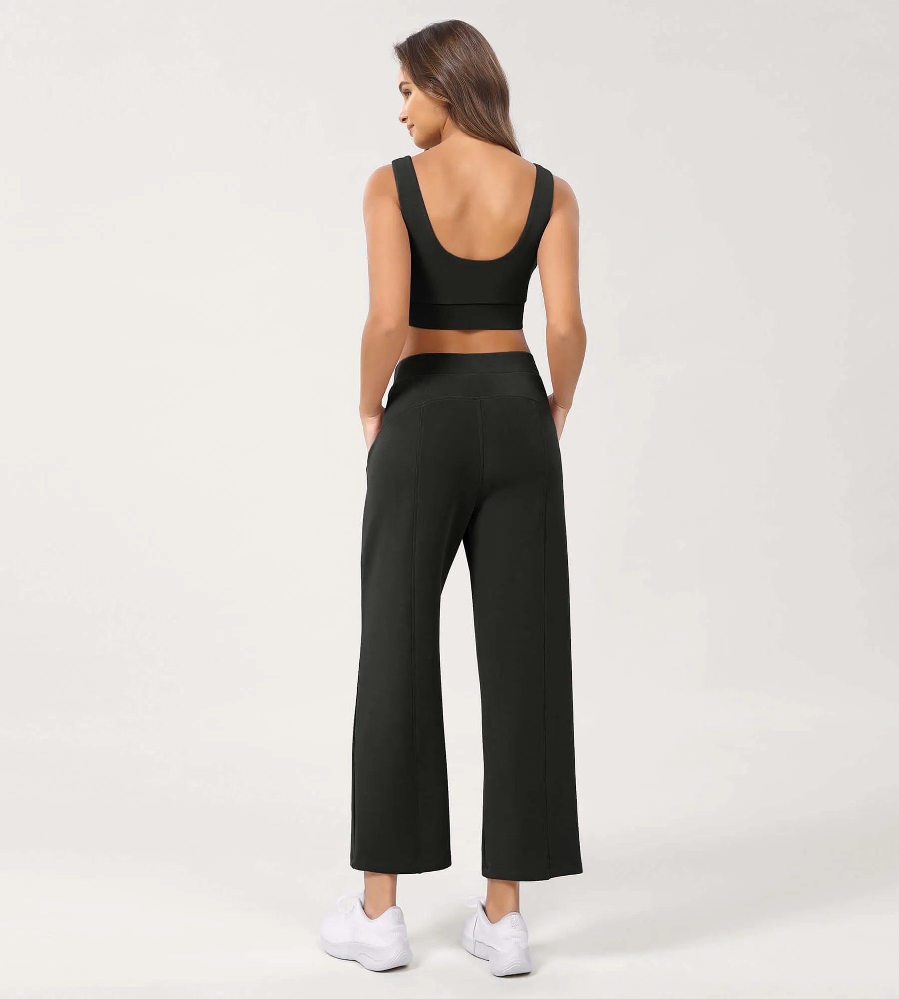 Modal Soft Relaxed Cropped Pants