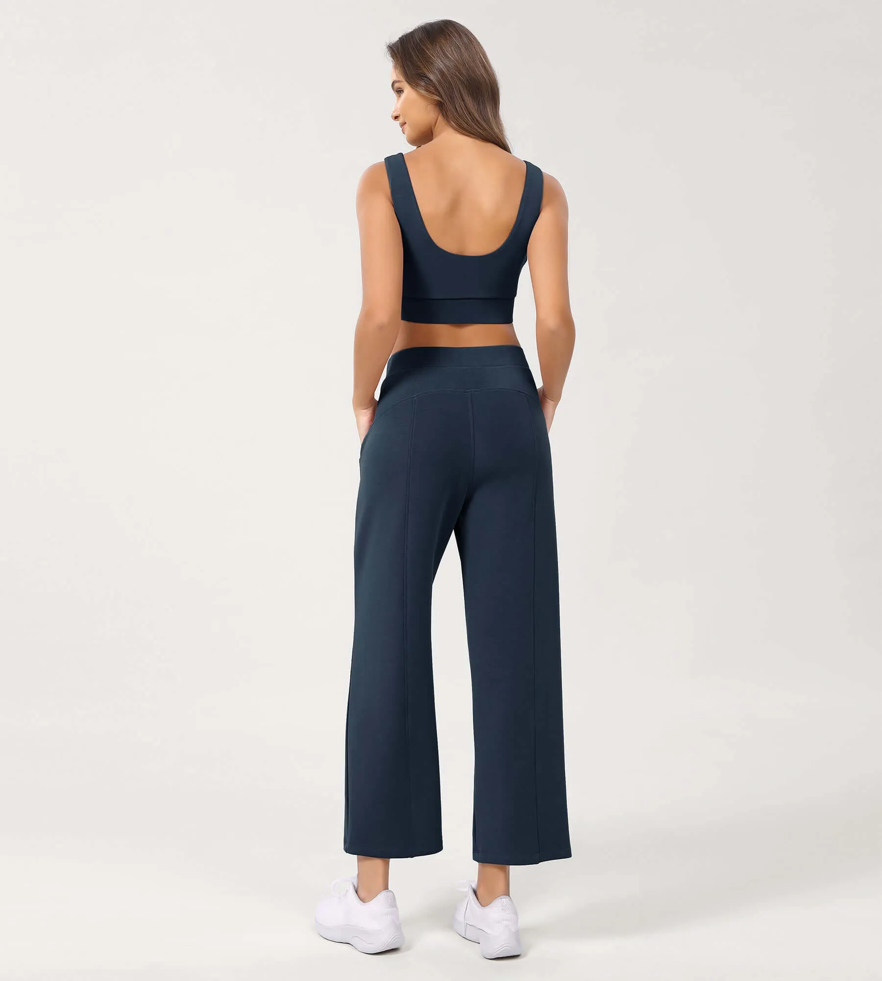 Modal Soft Relaxed Cropped Pants