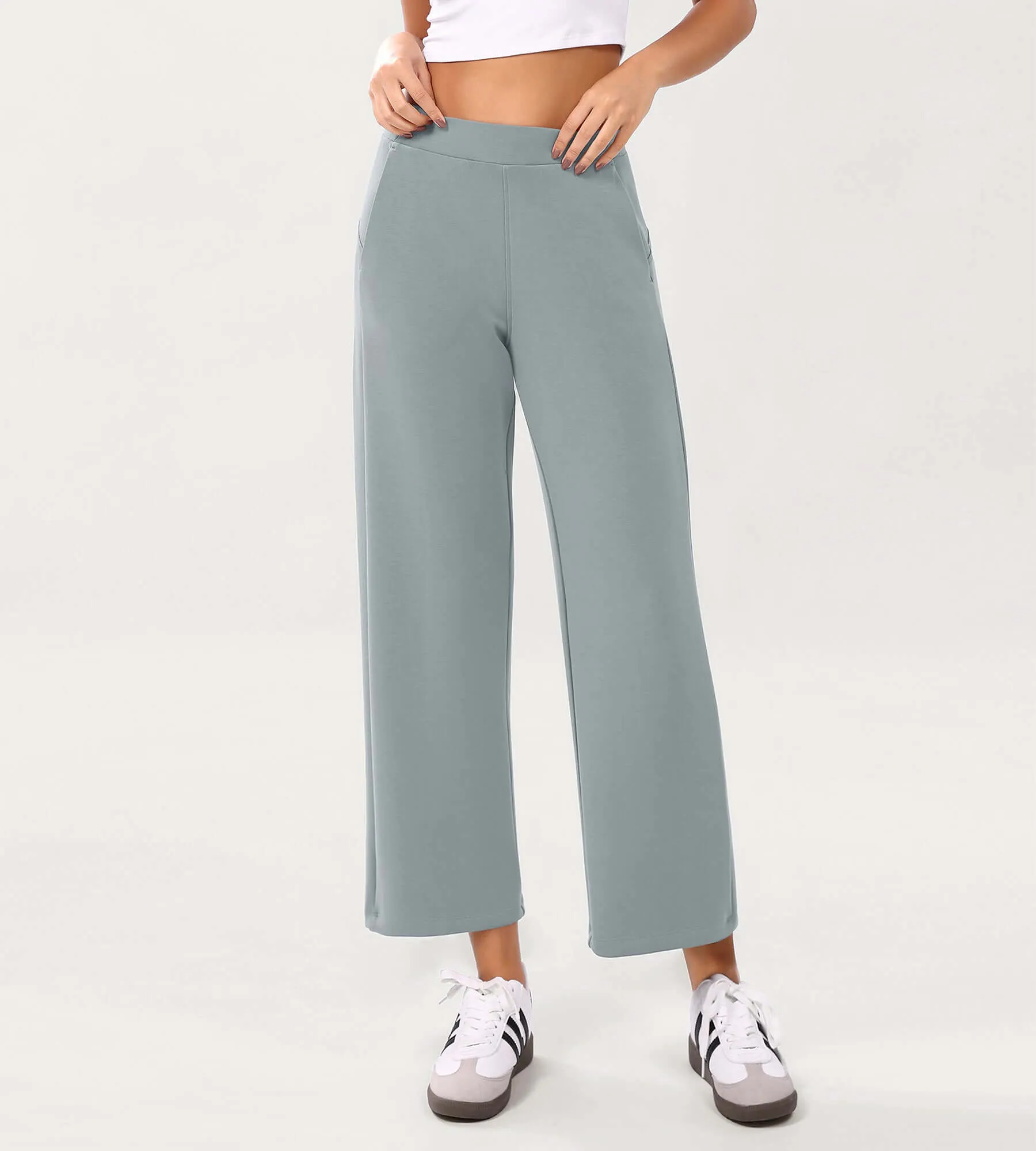 Modal Soft Relaxed Cropped Pants