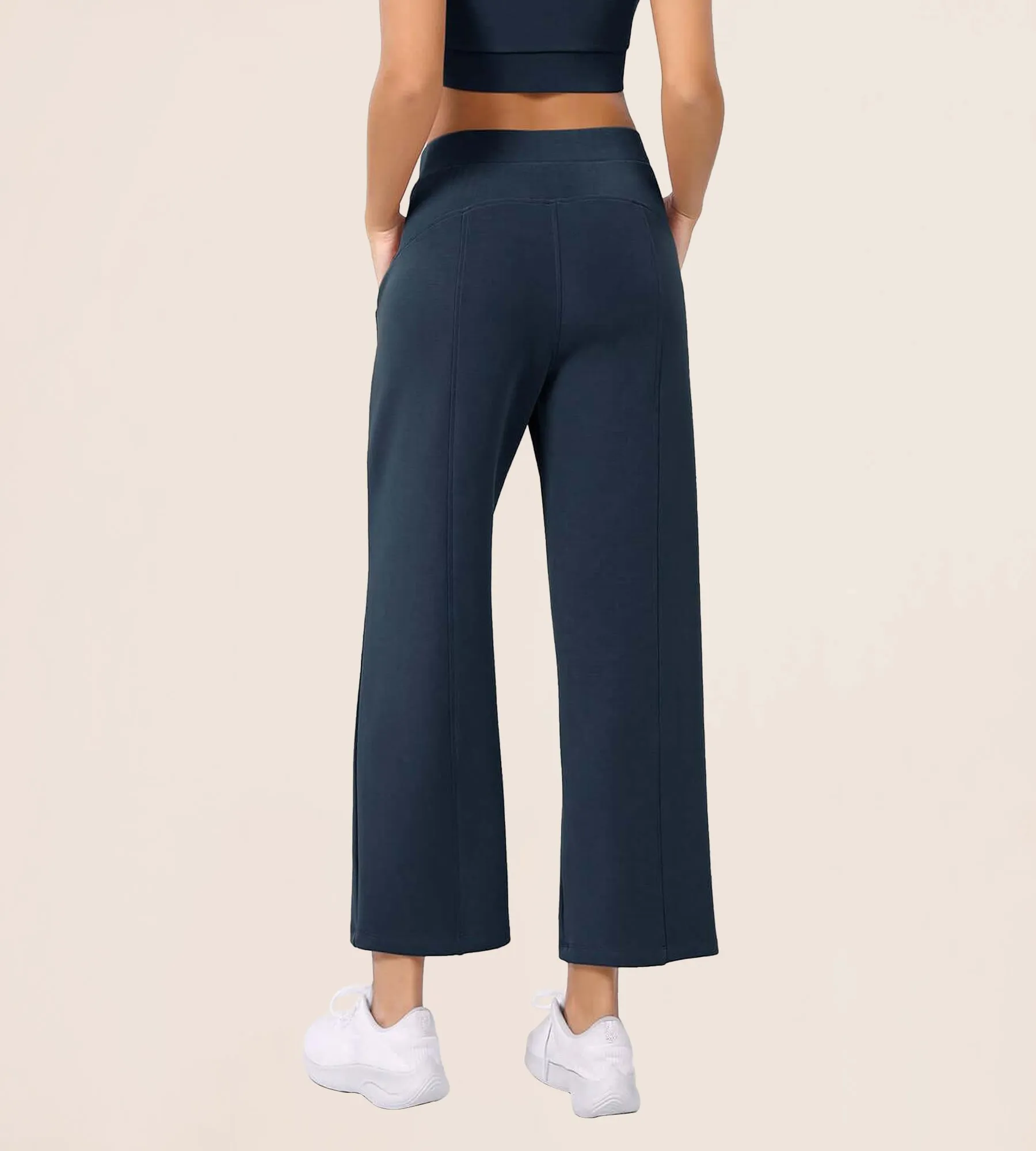 Modal Soft Relaxed Cropped Pants