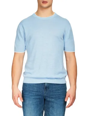 Modern English Short Sleeve Crewneck Sweater