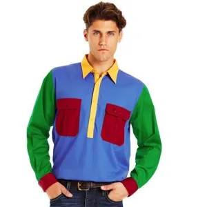 Multi Colour Half Button - Light Weight