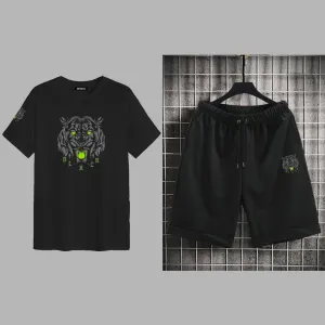 Neon Tiger Short Tracksuit