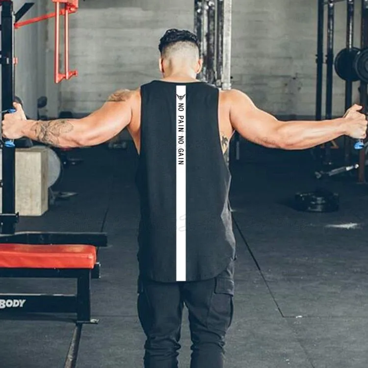 NO PAIN NO GAIN Quoted Tank Top