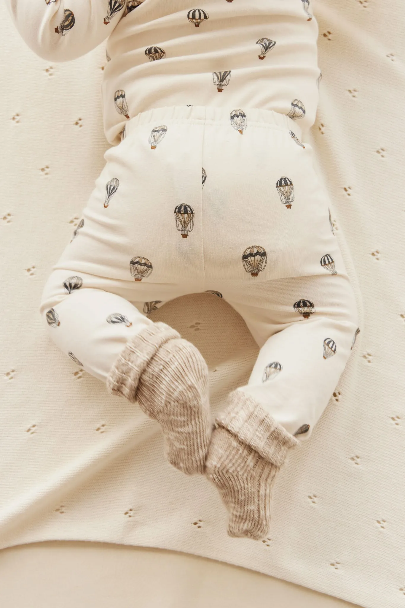 Organic Cotton Everyday Legging - Montgolfiere Cloud