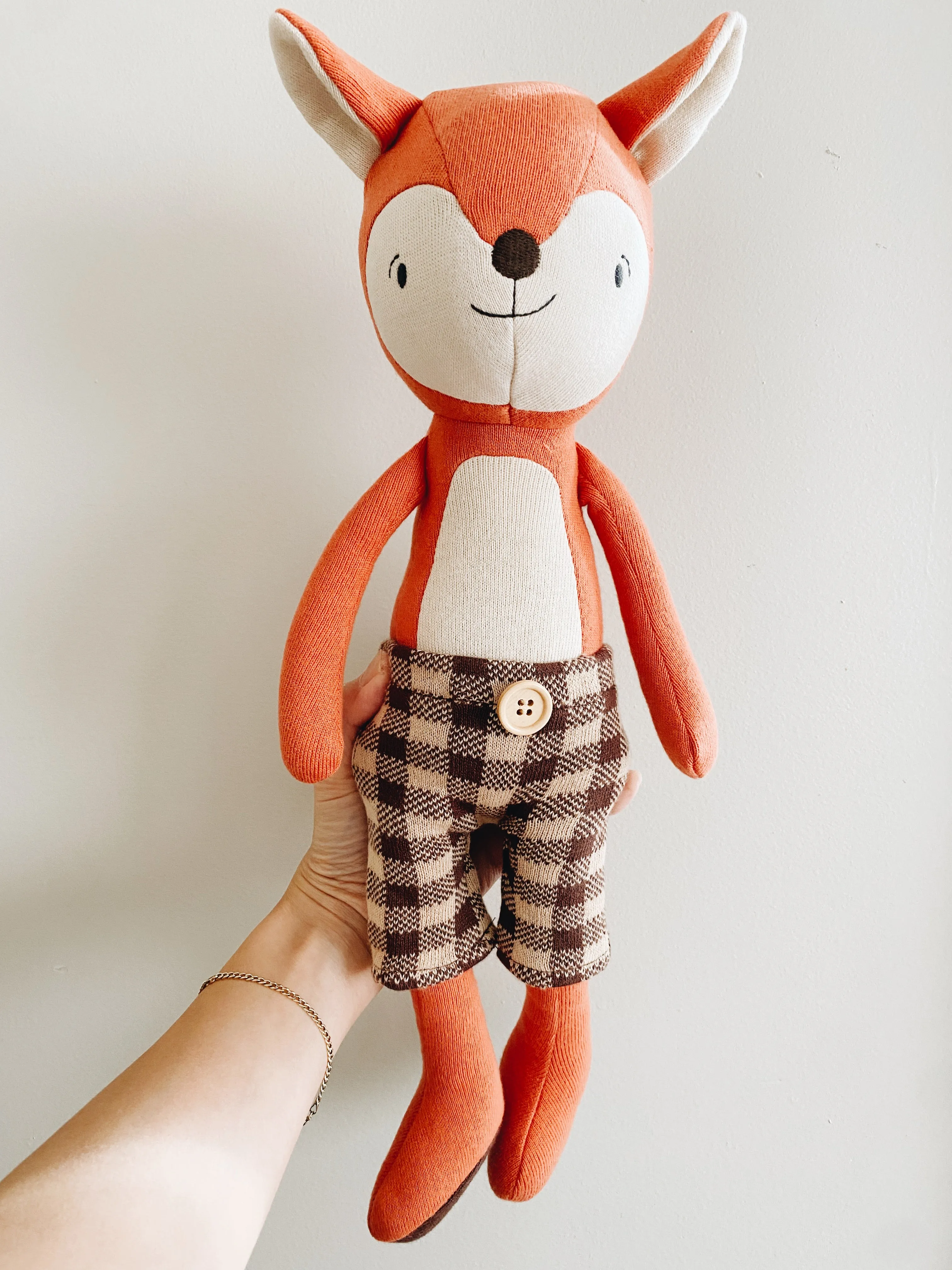 Organic Knit Plush - Fox