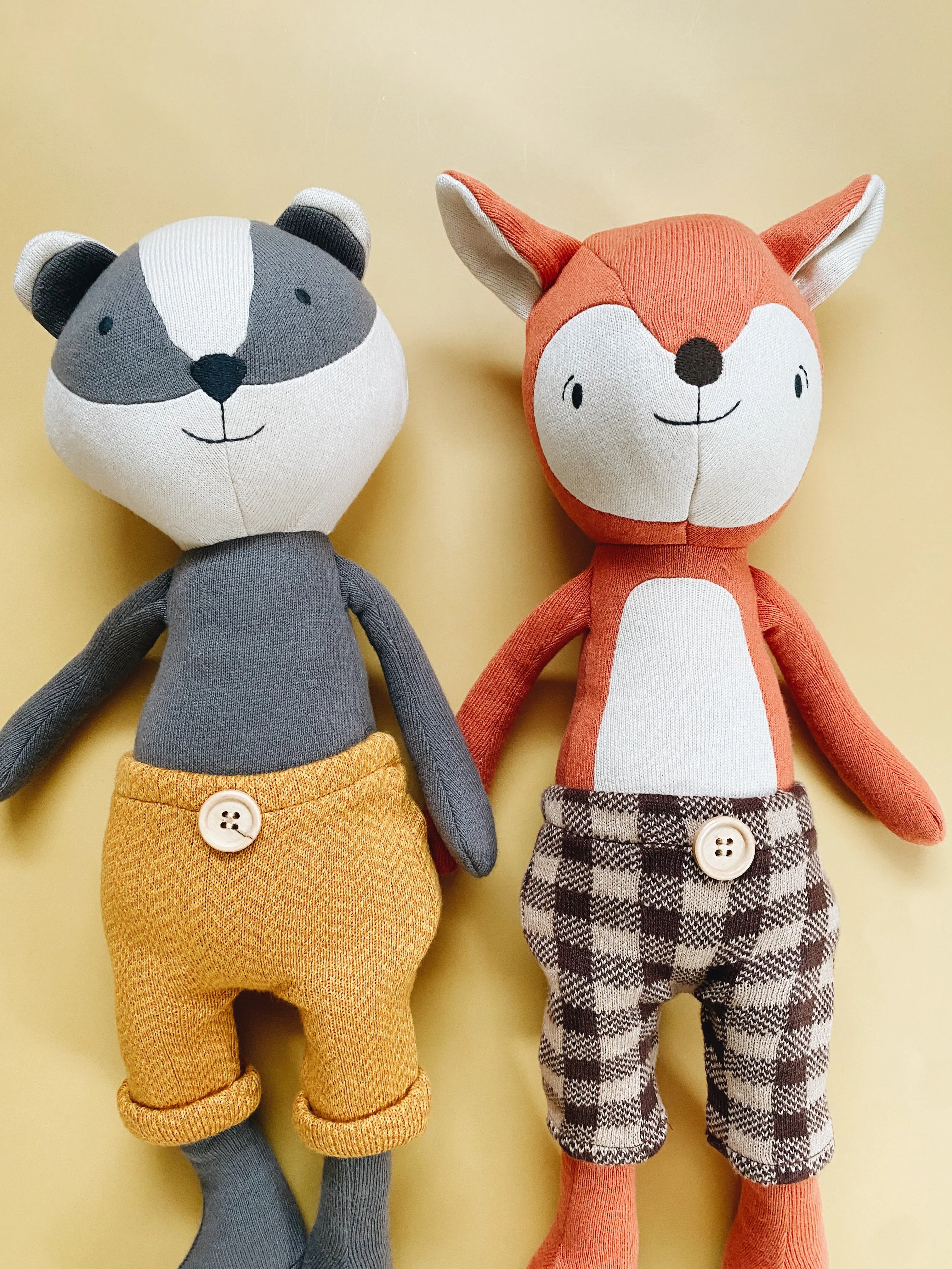 Organic Knit Plush - Fox