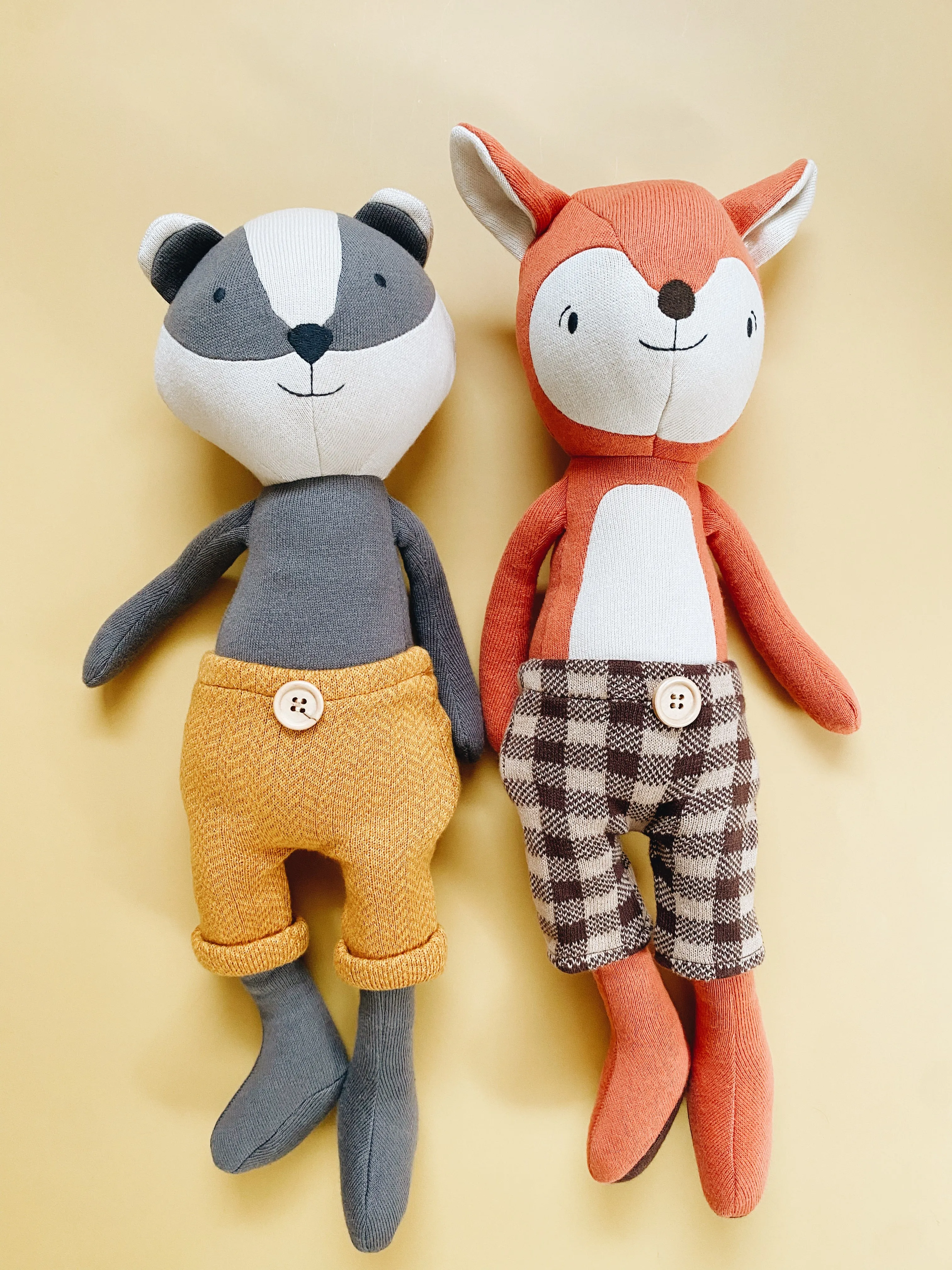 Organic Knit Plush - Fox