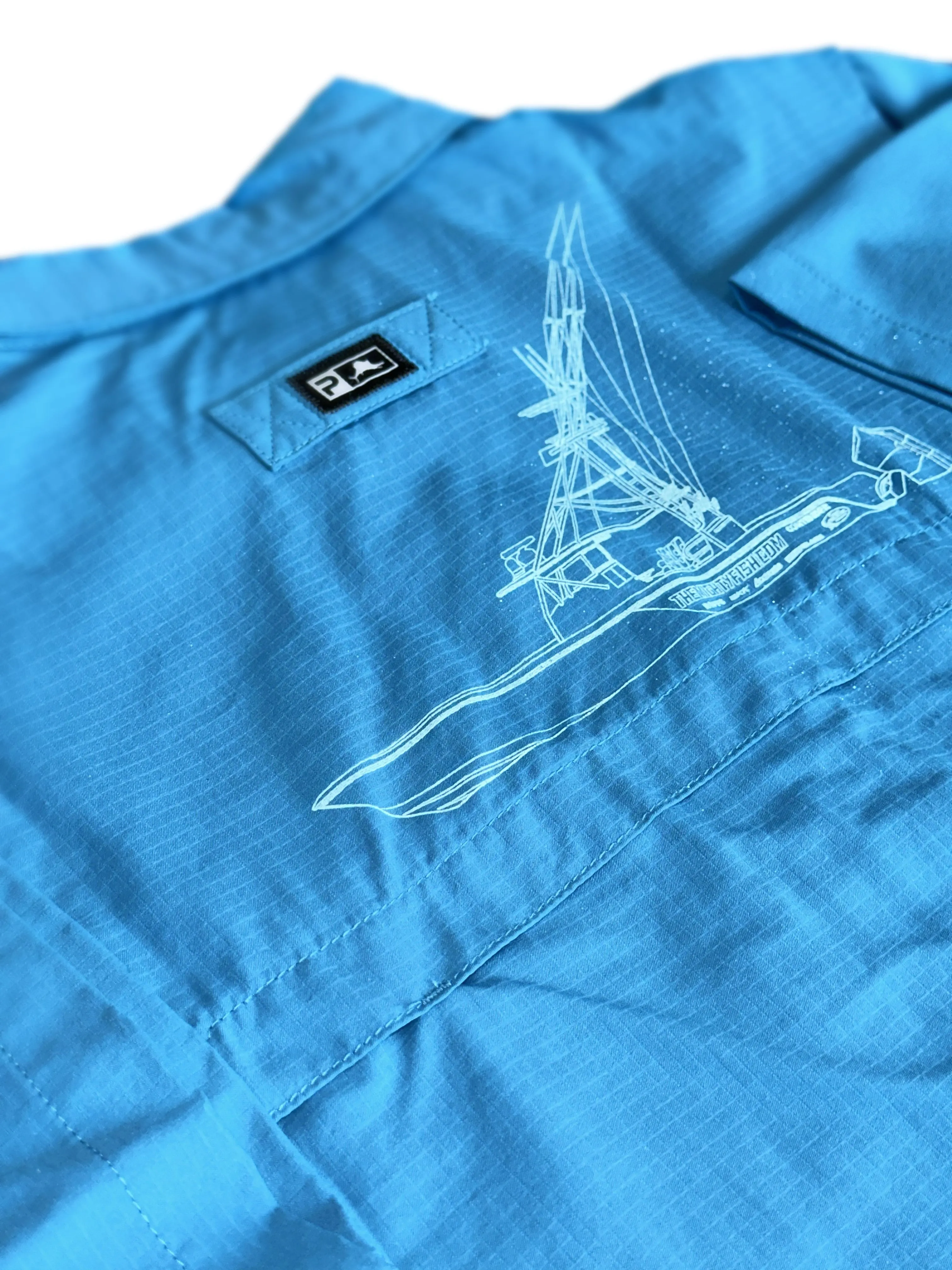PELAGIC WOMENS KEYS SS FISHING SS SHIRT GOOSE