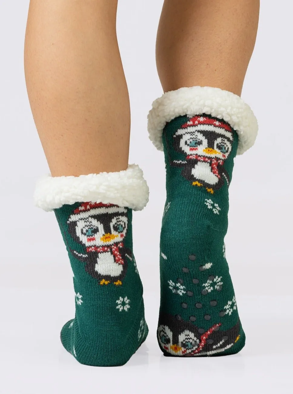 Penguin Fluffy Slipper Socks (LIMITED EDITION)