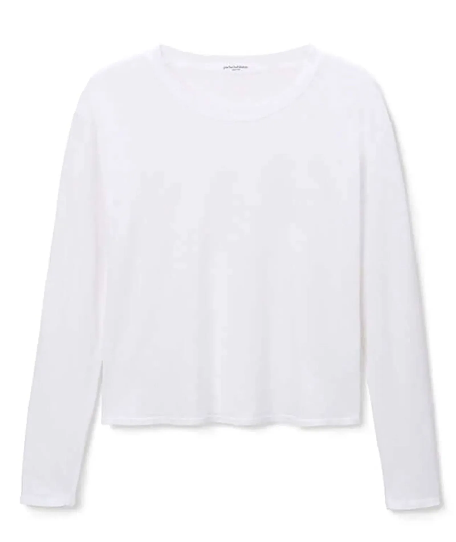 Perfect White Tee Women Axel Long Sleeve Boxy Tee