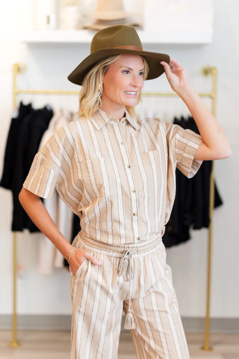 Pierson Pant in Soft Peach