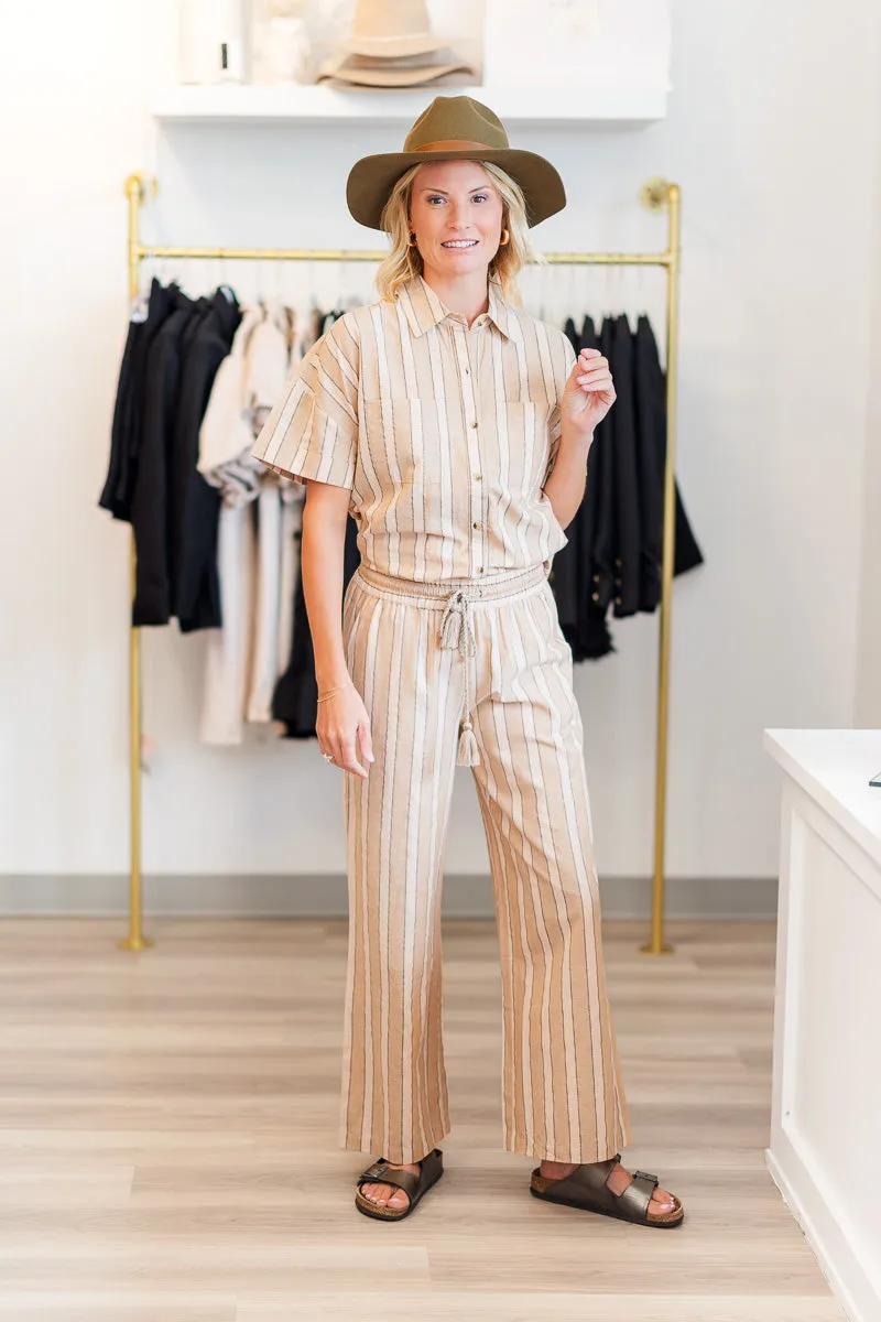 Pierson Pant in Soft Peach