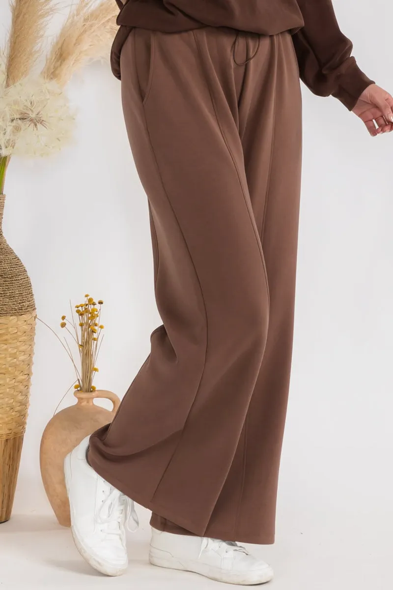 Plus Size Women’s Sofie Soft Modal Wide Leg Pants