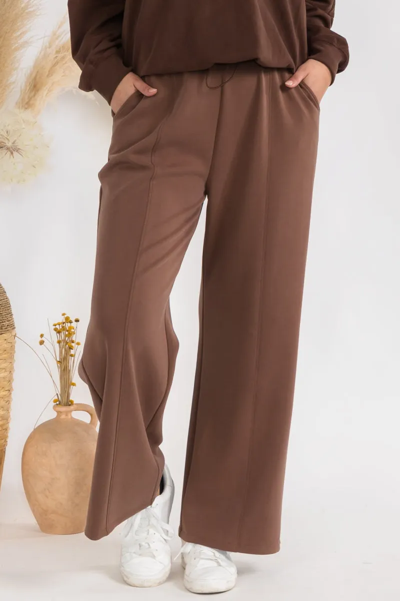 Plus Size Women’s Sofie Soft Modal Wide Leg Pants